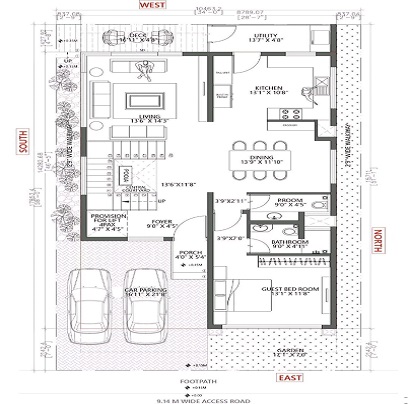  DRA Homes Chembarambakkam floor plan