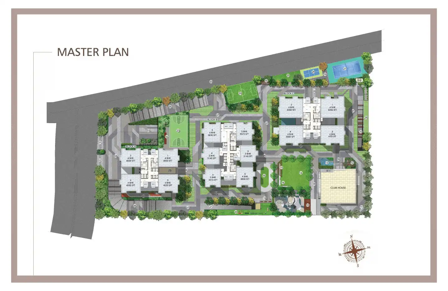 DRA Firstworld Poonamallee master plan layout Chennai