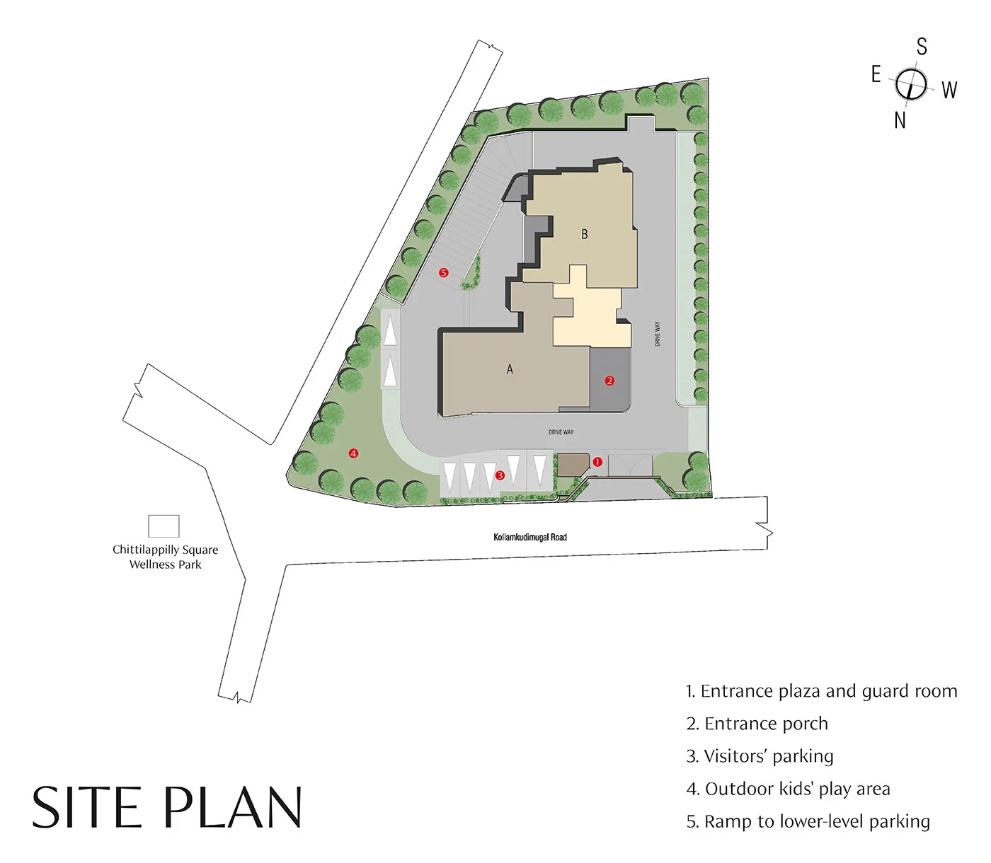 DRA Homes Navalur Master Plan Layout